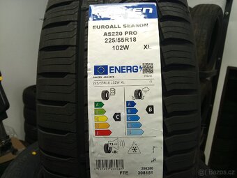 225/55 R18 XL Nové Falken Celoroční - 2