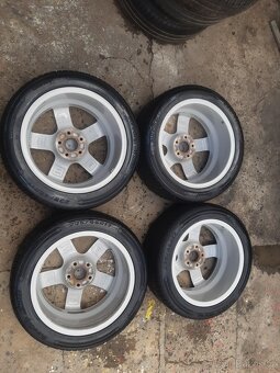 Alu kola 17" rozteč 5x112 VW, Audi , Škoda + zimni pneumati - 2