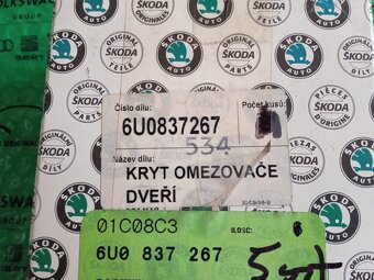 kryt omezovače dveří Škoda Felicia 6U0837267 - 2