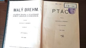 Malý Brem - Ptáci, 287 obrazů, barevné tabule, 330 stran - 2