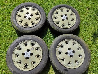 Retro originál Toyota alu kola r14 4x100 Corolla - 2