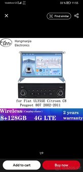 Peugeot 807 Android radio - 2