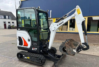Bobcat E17 bagr|minibagr•TOP•+3x lžíce;14HP;1,6t - 2