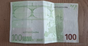 100 EUR bankovka z první série - 2