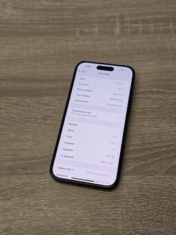 iPhone 15 128GB 1x nabitý - 2