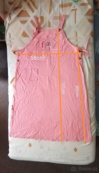 Těhotenské bavlněné šaty. Vel. M/L (1) - 2