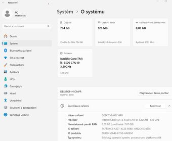 PC Dell Optiplex 5050 i5 6Gen/DDR4 RAM/ SSD+SSHD LCD - 2