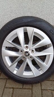 ALU KOLA ORIG.ŠKODA"ROTARE" OCTAVIA 4 7x17 ET46 5x112 57,1 - 2