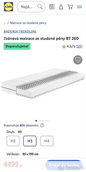 Matrace 90x200x21 - 2