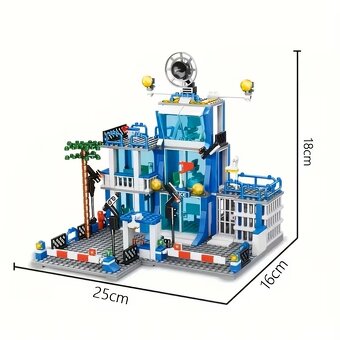 Stavebnice – policejní stanice - 2