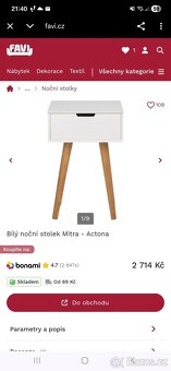 Noční stolek Mitra - 2