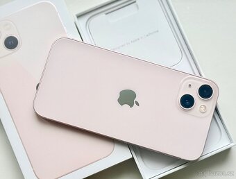iPhone 13 Pink BATERIE 100% TOP - 2