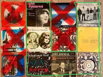 SP desky, folk, pop - 2
