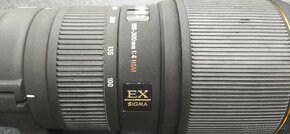 Prodám objektiv Sigma 100 - 300mm, 1:4, HSM EX pro canon - 2
