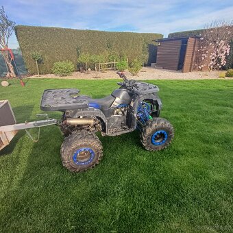 Čtyřkolka VVMX 125 kola 8 s vlekem - 2