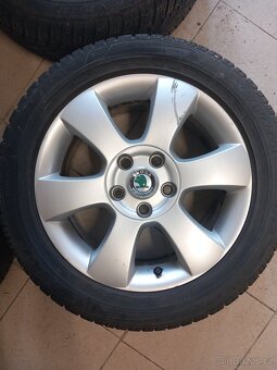Originál ALU disky Škoda 16" - 2
