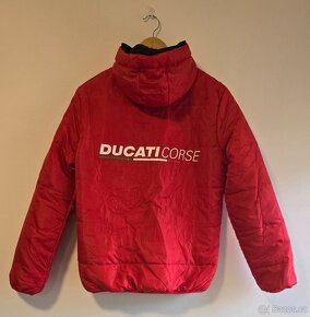 Péřová bunda DUCATI červená - 2