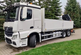 Mercedes-Benz Actros 2643-6x2-Valník+HR-HIAB X-HIPRO 232 E-3 - 2