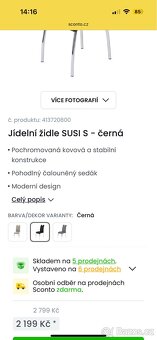 5x židle kuchynská - 2