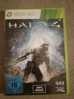 Prodám hry na Xbox 360 , halo 4 , mortal kombat - 2