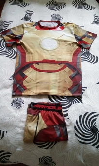 Triko+legíny Under Armour Marvel Ironman vel. XXL - 2