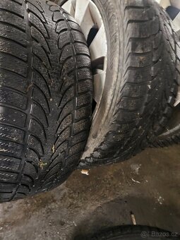 Sada kol BMW R17 zimní E60  E61 E90 E91 zadokolka. - 2