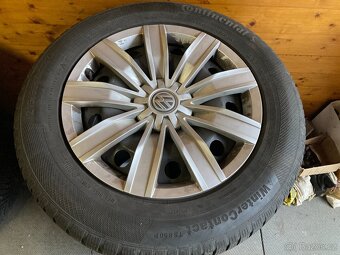 Zimní kola VW TIGUAN 17" 5x112 CONTINENTAL 215/65R17 - 2