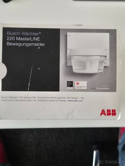 ABB pohybové čidlo Busch-Wächter 220 masterLINE bílá 6800-0- - 2