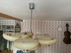 Starý Chromovany lustr Halabala,funkcionalismus - 2