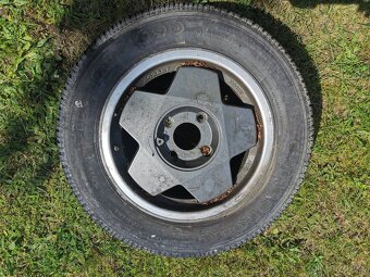 Prodám alu kola 4x108 R14 Borbet byli na Audi 80 - 2
