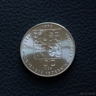 100 Kčs výročí vyhlazení Lidic a Ležáků 1992 - 2