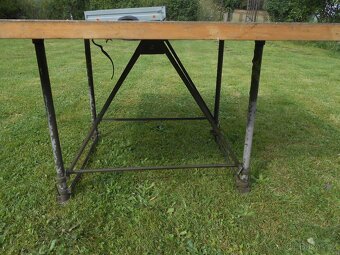 Vojenský polní  skládací stůl Čsla - 2