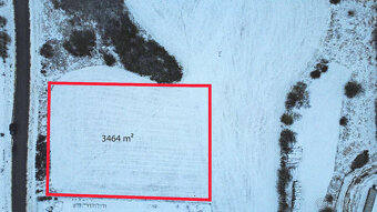 Na prodej komerční pozemek (3.464 m2),Trnava u Třebíče - 2