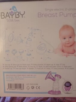 Elektrická odsávačka mateřského mléka - 2