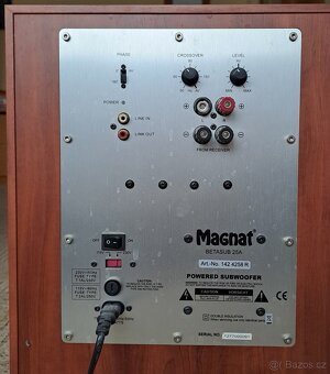 Subwoofer, 20-200 Hz, aktivní 90/180 W - 2