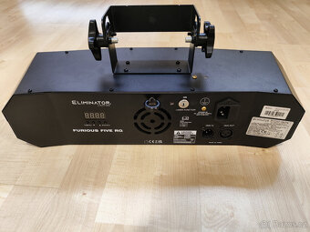 Party světlo - Eliminator FURIOUS FIVE RG - efekt 5 v 1 - 2