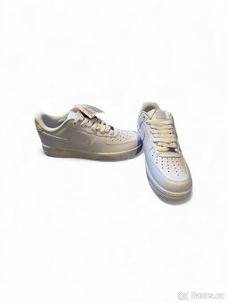 Pánské tenisky ve stylu NikeAir Force 1 - bílé, vel. 45 - 2