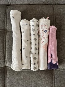 Látkové pleny Aden+Anais, Babymoov (5ks) - 2