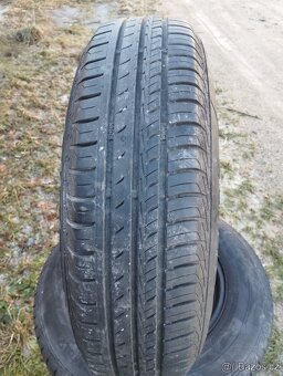 Sada plechových disků 5x100 s letní 175/80/14 - 2