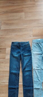 Dívčí kalhoty - 1, velikost: 140 - 2