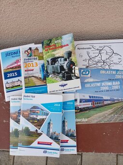 retro jízdní řády - 2