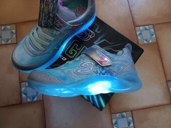 Svítící boty Skechers - 33, 35,36 - 2