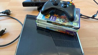 Xbox 360, hdd250GB a Kinectem + hry - 2