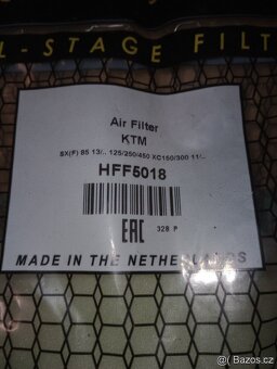 KTM vzduchový filtr - 2