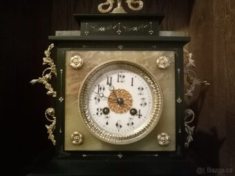 Starožitné krbové hodiny - 2