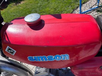Bočnice a nádrž Simson S51 ORIGINÁL - 2