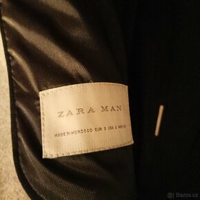 Pánský Kabát luxusní Zara Man nový velikost 40 - 2