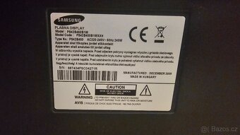 Plazmová televize Samsung HD ready - 2