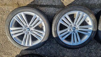 Škoda alu kola Sirius 18" pro Scala s pneu Hankook - 2
