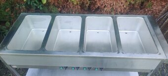 Vodní lázeň, Bain-marie - 4x GN 1/1 - 2
